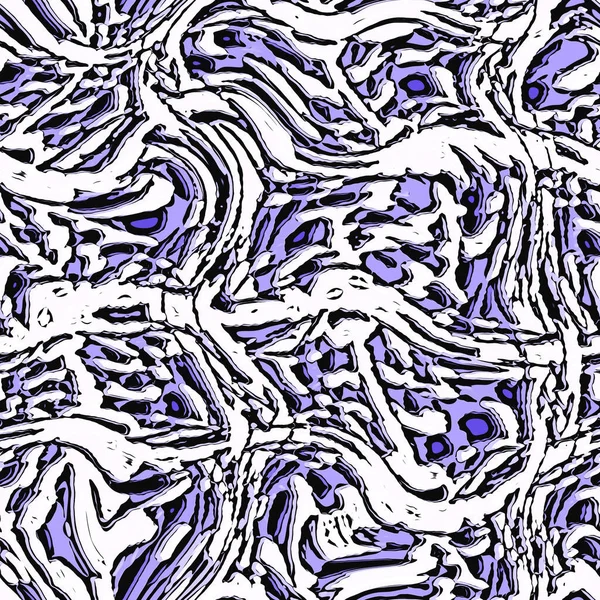 Purple camo swirl very peri color of the year seamless pattern texture. Colorful trend tone on tone linen texture. Camouflage fabric effect background. High quality JPG raster tile. — Foto Stock