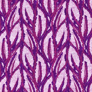 Botanik yaprakları, el işi, keten desenli. Yastık fırlatmak için organik yaprak doğal ses tonu, yumuşak mobilya. Modern pembe ev dekorasyonu