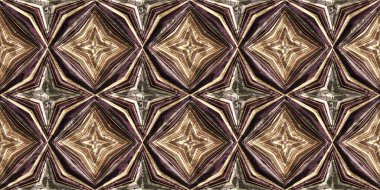 Değişik kahverengi tonlarda, dünyevi renkler, Viktorya dönemi geometrik, pürüzsüz sınır deseni. Modern vintage jeo dokuma kumaş kenar süslemesi. Klasik kurdele pankartı