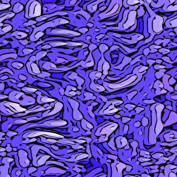 Púrpura Camuflaje Muy Peri Color Del Año Textura Patrón Sin —  Fotos de Stock
