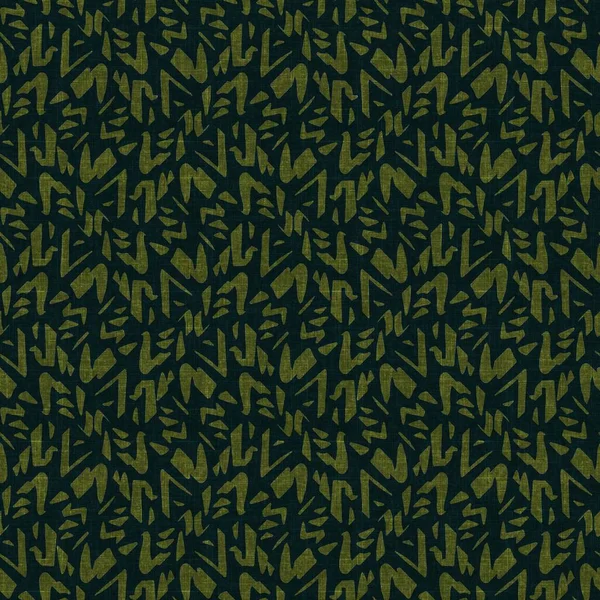Ретро 1960 Стиль Зеленый Напечатанный Шаблон Плавном Повторе Винтажный Мох — стоковое фото
