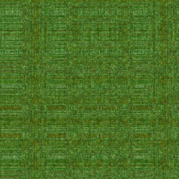 レトロな1960スタイルの緑のシームレスな繰り返しで印刷パターン 柔らかい家具のカバーのためのトーンにヴィンテージ中世の森の苔のトーン 自然幾何学的男性デザイン — ストック写真