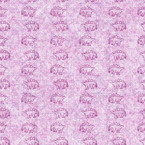 Mushroom Pink Linen Effect Texture Pattern Seamless Woven Woodland Fungus — Fotografia de Stock