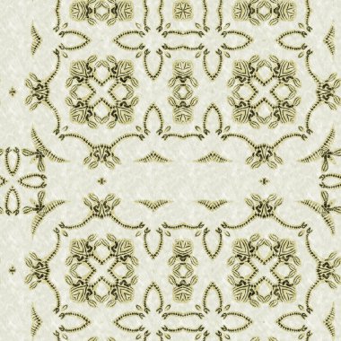 El çizimi triceratops fosil kemikler dinazor dikişsiz desen. Cinsiyet Tarafsız Jurasik siluet. Müze, excintion ve tekstil tasarımı için ev dekorasyonu