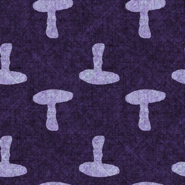 Mantarsız el yapımı keten desenli. Organik mantarlar, yastık fırlatmak için doğal ton tasarımı, yumuşak mobilyalar. Modern mor ormanlık ev dekorasyonu