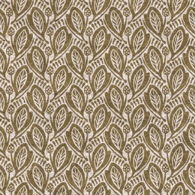 Sepia nötr botanik yaprak dikişsiz keten deseni. Yastık fırlatmak ve mobilya yapmak için organik doğal ton yeşilliği tasarımı. Modern bej kahverengi nötr ev dekorasyonu tekstil kumaşı