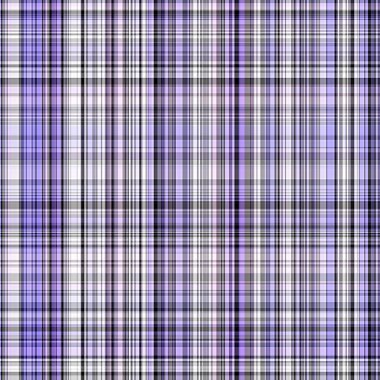 Peri mor köşegen renginde, yılın kusursuz desen dokusu. Tonal gingham, grunge check moda doku geçmişi. Yumuşak mavi yıkama tekstil efekti.