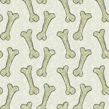 Yeşil el, dinazor kemiğini kusursuz şekilde çizmiş. Bebek yuvası için cinsiyet Nötr Jurasik fosil silueti. Müze, neslin tükenmesi ve tekstil tasarımı için ev dekorasyonu