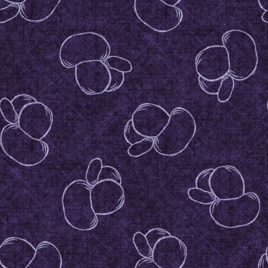 Mantarsız el yapımı keten desenli. Organik mantarlar, yastık fırlatmak için doğal ton tasarımı, yumuşak mobilyalar. Modern mor ormanlık ev dekorasyonu