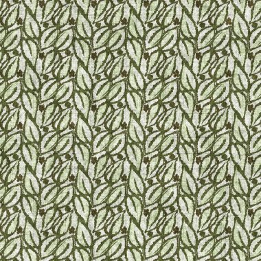 Botanik yaprakları, el işi, keten desenli. Yastık fırlatmak için organik yaprak doğal ses tonu, yumuşak mobilya. Modern yeşil ev dekorasyonu