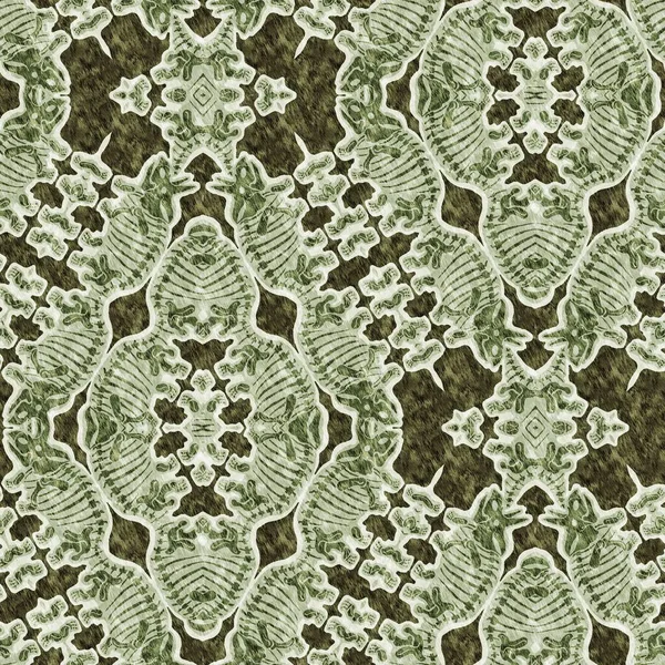 Green Triceratops Dinosaur Fossil Bones Seamless Pattern Gender Neutral Jurassic —  Fotos de Stock