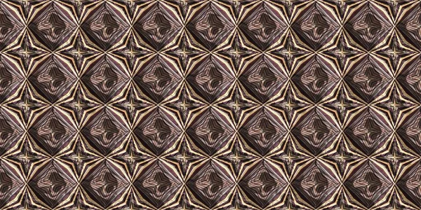 Earthy Colours Antique Victorian Geometric Seamless Border Pattern Variegated Brown — стоковое фото
