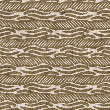 Sepia kahverengi çizgili tuval efekti pürüzsüz doku. Malzeme hattı organik desen. Eski moda dekoratif tasarım