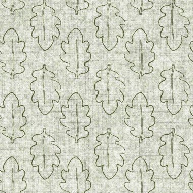 Botanik yaprakları, el işi, keten desenli. Yastık fırlatmak için organik yaprak doğal ses tonu, yumuşak mobilya. Modern yeşil ev dekorasyonu