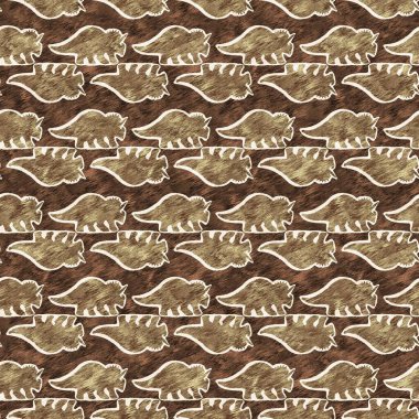 El çizimi Triceratops dinozor pürüzsüz desen. Bebek yuvası için cinsiyet Nötr Jurasik fosil silueti. Müze, nesli tükenme ve tekstil tasarımı için cinsiyet ayrımı yapılmamış ev dekorasyonu