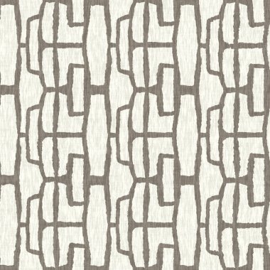 El çizimi keten kumaş dokusu deseni. Duvar kağıdı için kusursuz, dokumasız, doğal gri dekoratif baskı.