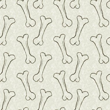 Yeşil el, dinazor kemiğini kusursuz şekilde çizmiş. Bebek yuvası için cinsiyet Nötr Jurasik fosil silueti. Müze, neslin tükenmesi ve tekstil tasarımı için ev dekorasyonu