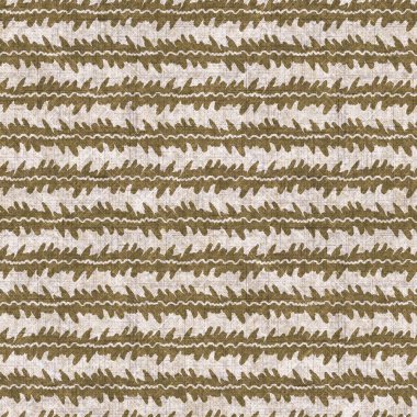 Sepia kahverengi çizgili tuval efekti pürüzsüz doku. Malzeme hattı organik desen. Eski moda dekoratif tasarım