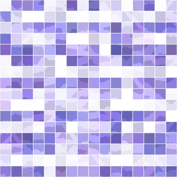 Petit Motif Sans Couture Mosaïque Géométrique Violet Texture Moderne Carreaux — Photo