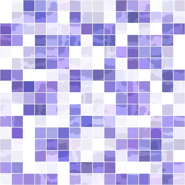 Petit Motif Sans Couture Mosaïque Géométrique Violet Texture Moderne Carreaux — Photo