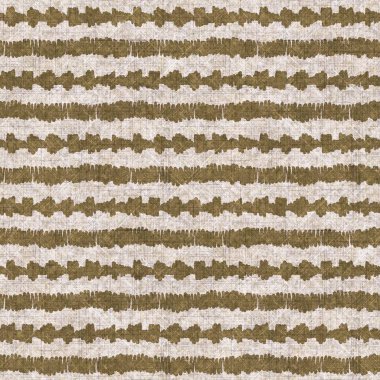 Sepia kahverengi çizgili tuval efekti pürüzsüz doku. Malzeme hattı organik desen. Eski moda dekoratif tasarım