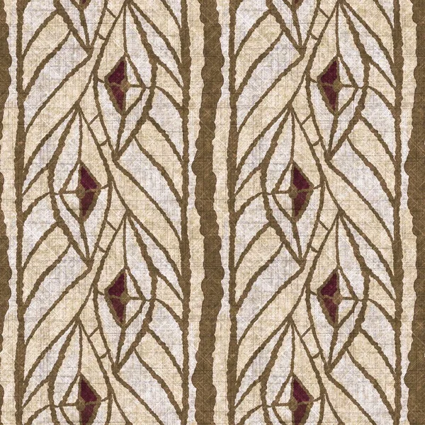 Doodle seamless hand drawn linen style pattern. Organic natural tone on tone design for throw pillow, soft furnishing. Modern sepia home decor