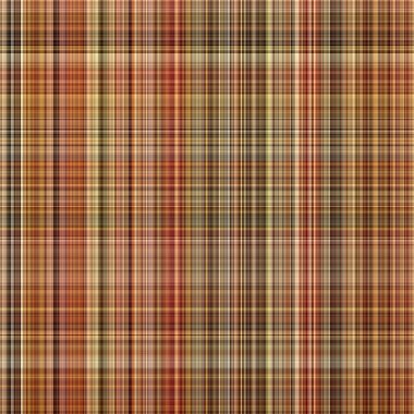 Woodland brown tartan seamless pattern textile. Tonal autumnal forest plaid with organic texture. Background of orange stripe for rough wallpaper