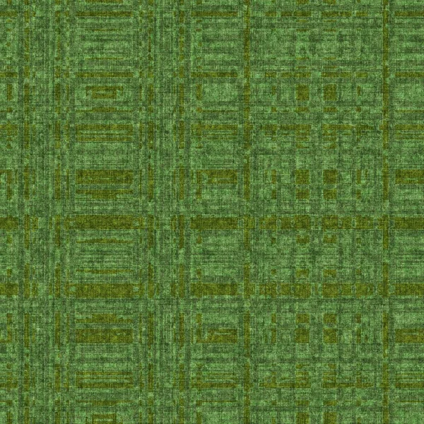 Green Retro 1960S Linen Seamless Pattern Forest Style Vintage Decorative — 스톡 사진