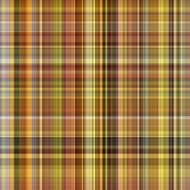Woodland brown tartan seamless pattern textile. Tonal autumnal forest plaid with organic texture. Background of orange stripe for rough wallpaper
