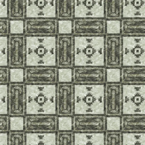 Patrón Textura Sin Costura Verde Geométrico Mosaico Caleidoscopio Moda Diseño — Foto de Stock