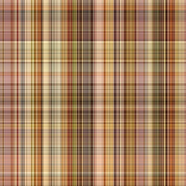 Woodland Brown Tartan Seamless Pattern Textile Tonal Autumnal Forest Plaid — Stock Photo, Image