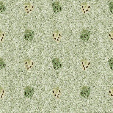 Yeşil mermer çilek, dikişsiz vintage desen. Cottagecore keten retro yaz meyveli duvar kağıdı. Garip, tatlı, sağlıklı, böğürtlen arkaplanı