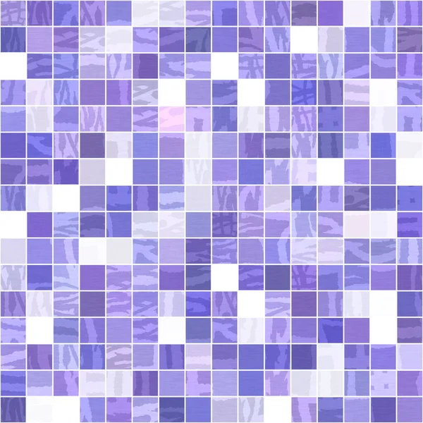 Tiny purple geometric mosaic pixel grid seamless pattern. Modern square shape tile trend texture. Color of the year 2022 grid background. High quality jpg raster swatch