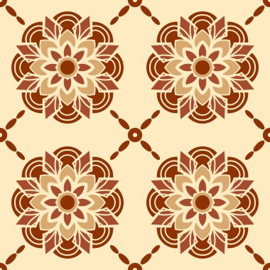 Geometrik desen, kumaş, döşeme, vektör dosyaları gibi çeşitli baskı tipleri için kusursuz ve uygun tüm yönlere dikilebilir..