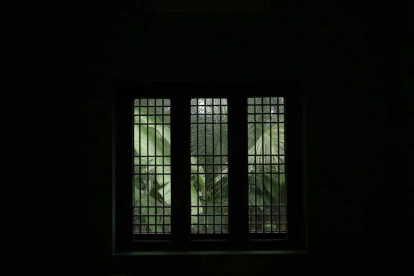 Window Dark Closed Room — Foto de Stock