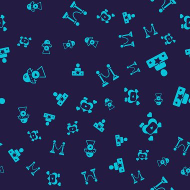 Set Bilim Kurgu, Aktör Yıldızı, İp Bariyeri ve kusursuz bir romantik film. Vektör