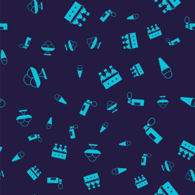 Dondurmayı kaseye, waffle 'a, şarap şişelerine ve parfüme kusursuz bir şekilde yerleştir. Vektör