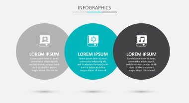 Yahudi torah kitabı, kullanıcı kılavuzu ve ses ayarlayın. Ticari bilgi şablonu. Vektör