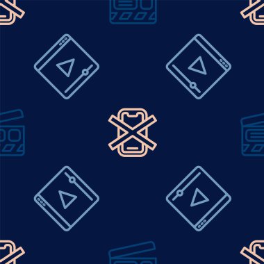 Çizgi Film alkışlayıcısı, çevrimiçi oyun videosu ve cep telefonu kullanılmayacak şekilde ayarlayın. Vektör