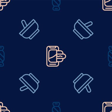 Şeker, havan topu ve yiyecek hatlarını kusursuz bir şekilde hizaya sokun. Vektör