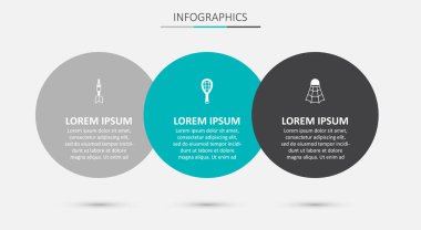 Tenis raketi, Dart oku ve Badminton mekik horozu. Ticari bilgi şablonu. Vektör