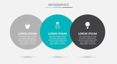 Badminton topu, beysbol kaskı ve golf tişörtü ayarla. Ticari bilgi şablonu. Vektör