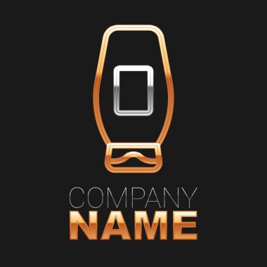 Siyah arka planda izole edilmiş bir şampuan ikonu çizgisi. Renkli taslak konsepti. Vektör