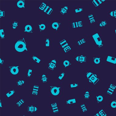 Su damlasını konuşma baloncuklarıyla, bir şişe suyla, soğutucuyla ve yangın musluğuyla kusursuz bir şablona ayarlayın. Vektör