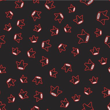 Çizgi Ağacı ağaç gövdesi simgesi siyah arkaplanda izole edilmiş. Vektör