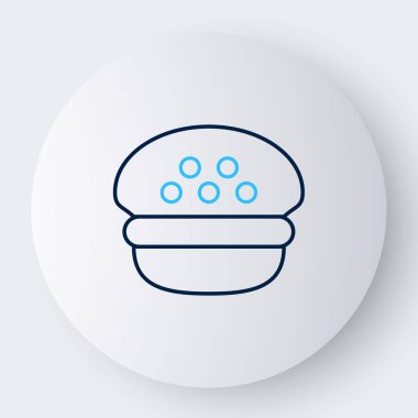 Taksi şoförü simgesi beyaz arkaplanda izole edildi. Renkli taslak konsepti. Vektör