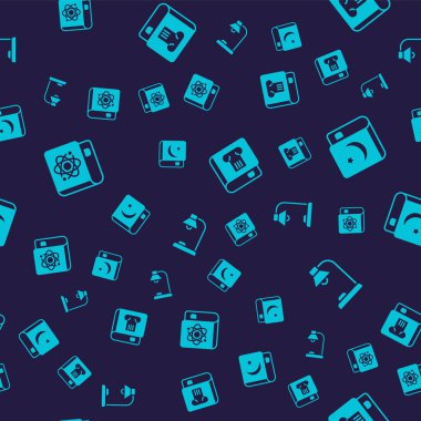 Fizik, Kuran 'ın Kutsal Kitabı, Tarih ve Masa Lambası' nı kusursuz desen üzerine kur. Vektör