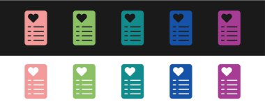 Alışveriş listesi simgesini siyah ve beyaz arkaplanda izole et. Vektör