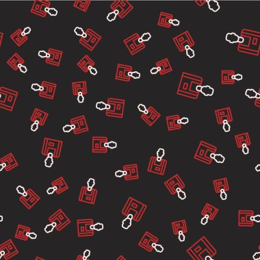 Satır Satıcısı simgesi siyah arkaplanda izole edilmiş. Vektör