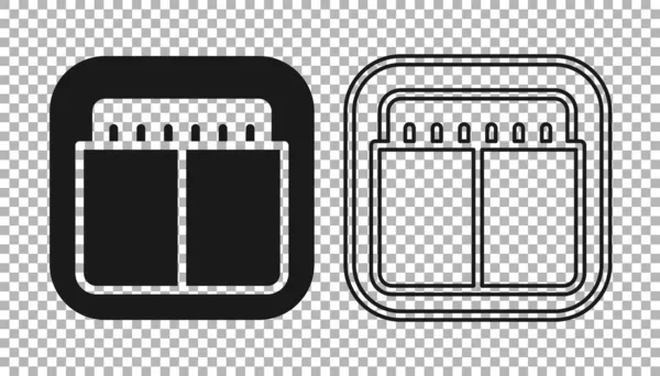 Marcador Mecánico Black Sport Icono Visualización Resultados Aislado Sobre Fondo — Archivo Imágenes Vectoriales